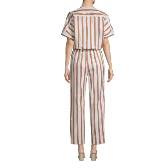 Maje Pieni Striped Jumpsuit Size 36 US Size 4/6 - Picture 2 of 14